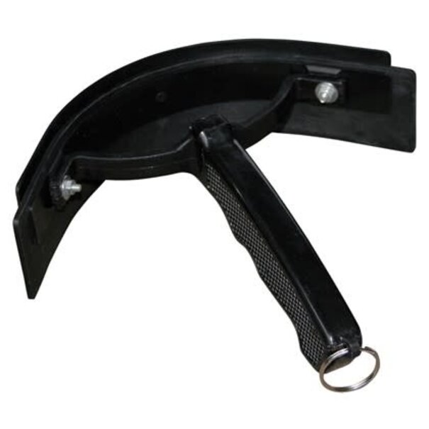 Harry's Horse Zweetmes plastic met boog Black