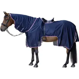 Covalliero Vliegen Exercise Rug  Dark Navy
