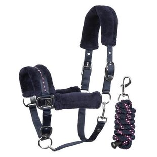 Halsterset Denici Cavalli Purple Passion Crystal