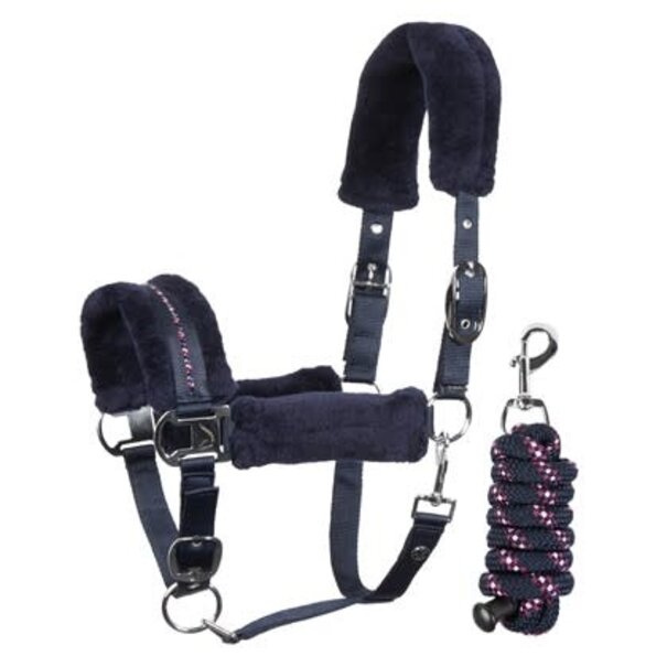 Harry's Horse Halsterset Denici Cavalli Purple Passion Crystal