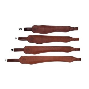 Mono beugelriemen in Aniline leder