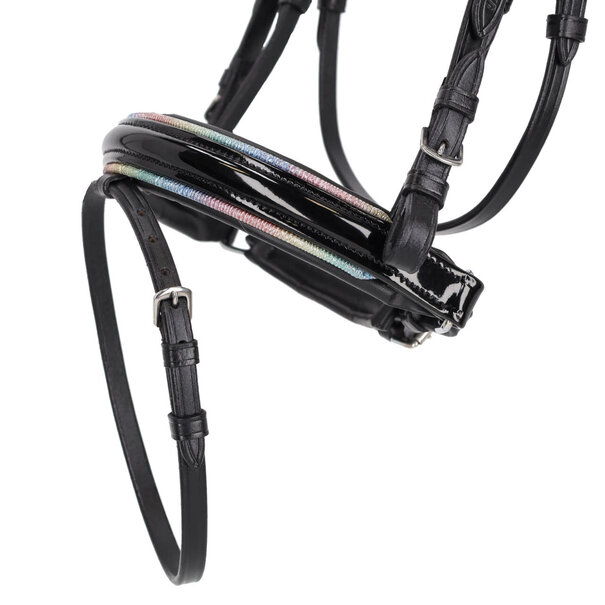 QHP Hoofdstel Isalyn incl. webteugel Black