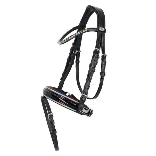 QHP Hoofdstel Isalyn incl. webteugel Black
