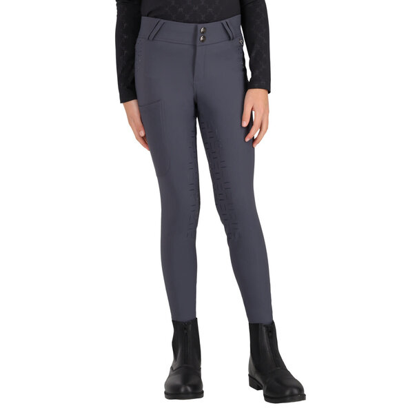 QHP Rijbroek Livora Junior full grip Grey