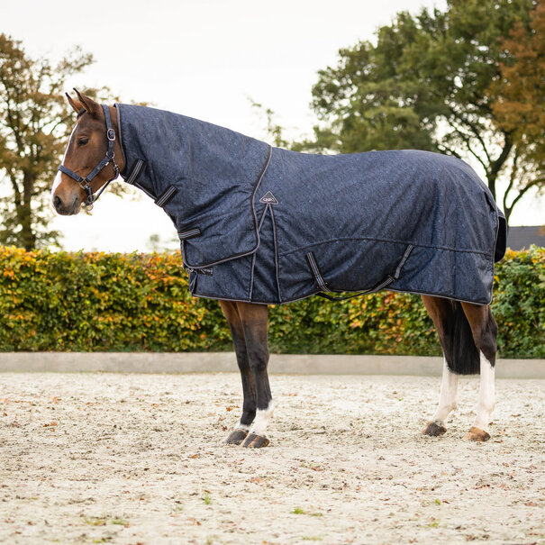 QHP Regendeken 150gr afneembare hals 1200D