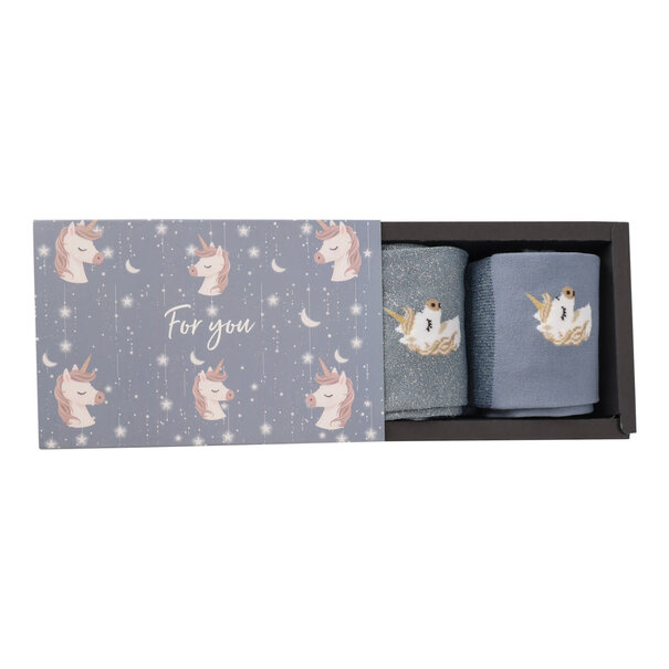 QHP Kniekous gift box Unicorn