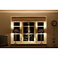 Fairybell Vindue juletræ | 125 cm | 60 LED-lys | Varm hvid