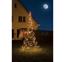 Fairybell | 4 meter | 480 LED-lampjes | Inclusief mast | Warm wit