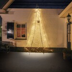 Fairybell Muurkerstboom | 4 meter | 240 LED-lampjes | Warm wit
