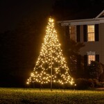 Fairybell | 3 meter | 480 LED-lampjes | Inclusief mast | Warm wit