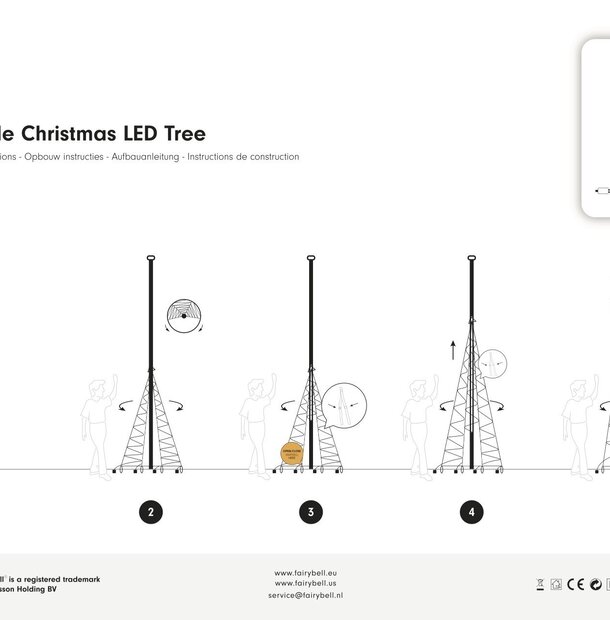 Fairybell | 6 metres | 900 LED lights | Warm white