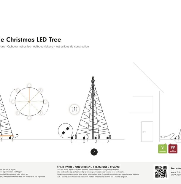 Fairybell | 6 Meter | 900 LED-Leuchten | Warmweiß