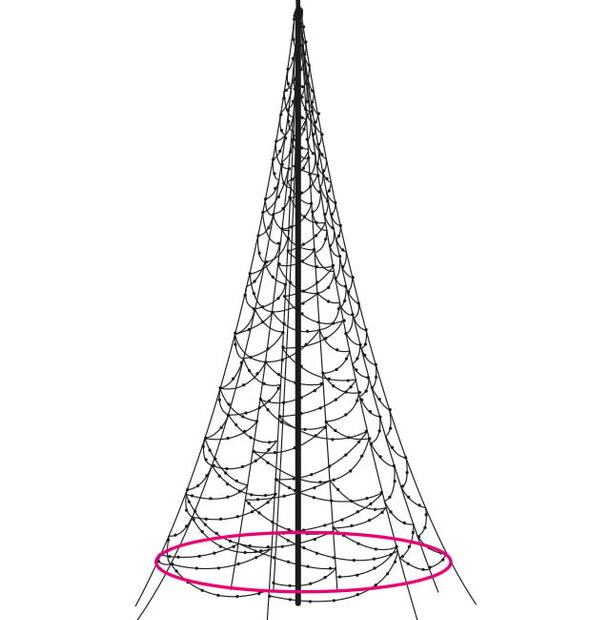 Fairybell Fiber Ring 300 cm Durchmesser