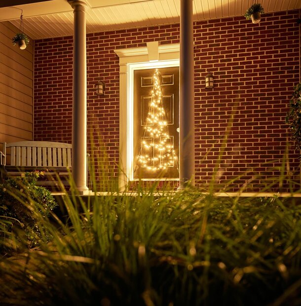 Fairybell | Deurkerstboom | 210 cm | 120 LED-lampjes | Warm wit