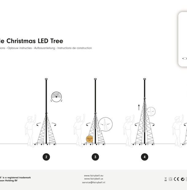 Fairybell | 8 Meter | 1500 LED-Leuchten | Multicolour