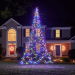 Fairybell | 4 metres | 640 LED lights | Including mast | Multicolour