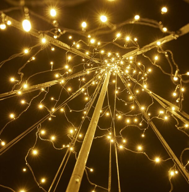 Fairybell | 3 meter | 480 LED-lampjes | Inclusief mast | Twinkle