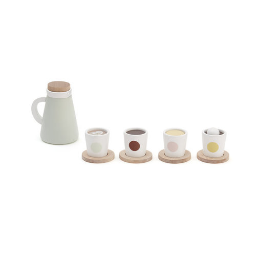 Kid's Concept Koffieset FIKA Hout Kid's Concept Koffieset FIKA Hout