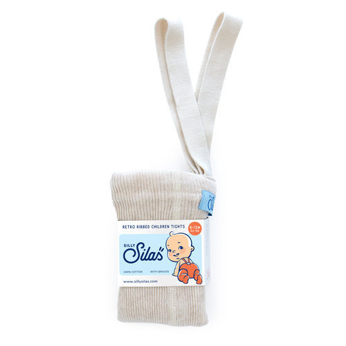Silly Silas Footed Maillot Met Bretels Cream Blend Silly Silas Footed Maillot Met Bretels Cream Blend