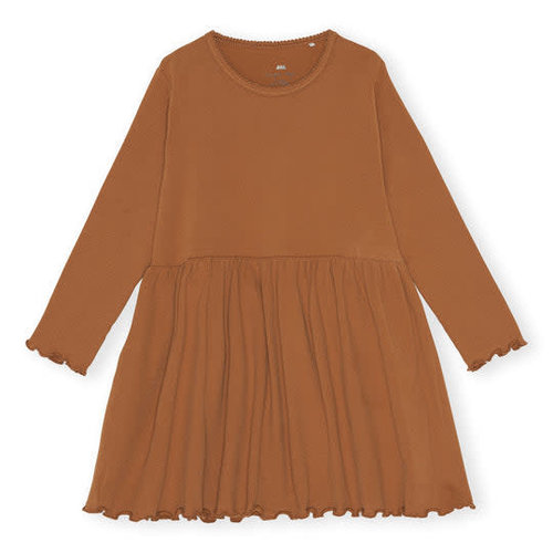 Konges Sløjd Siff Dress Gots Leather Brown Konges Sløjd Siff Dress Gots Leather Brown