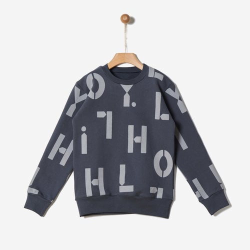 Yell-oh Sweater Asphalt YE