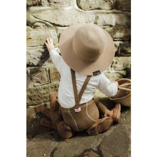 Silly Silas Footed Maillot Met Bretels Acorn Brown Silly Silas Footed Maillot Met Bretels Acorn Brown
