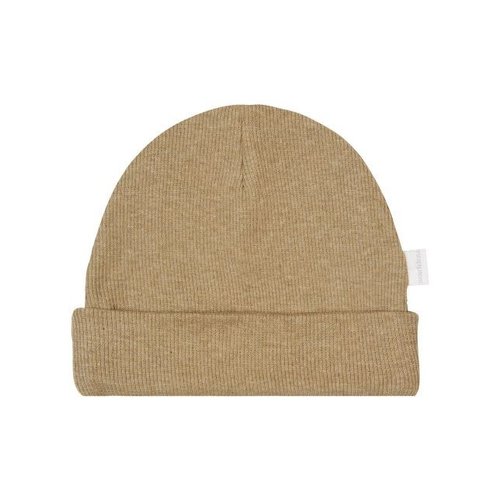 Noppies Mutsje Rib Nevel Light Green Melange Noppies Mutsje Rib Nevel Light Green Melange