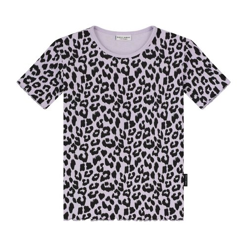 Daily Brat Rosie Leopard T-shirt - Pastel Lilac Daily Brat Rosie Leopard T-shirt - Pastel Lilac