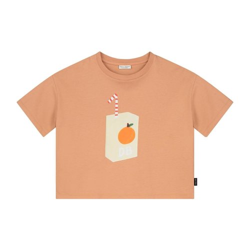 Daily Brat Drizzle Juice T-shirt - Pale Stone Daily Brat Drizzle Juice T-shirt - Pale Stone
