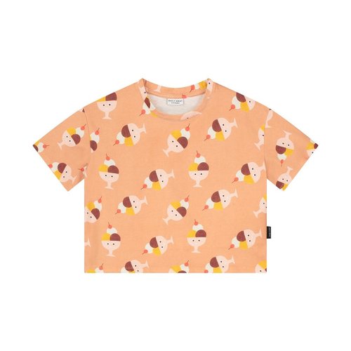 Daily Brat Happy Ice T-shirt - Pale Stone Daily Brat Happy Ice T-shirt - Pale Stone