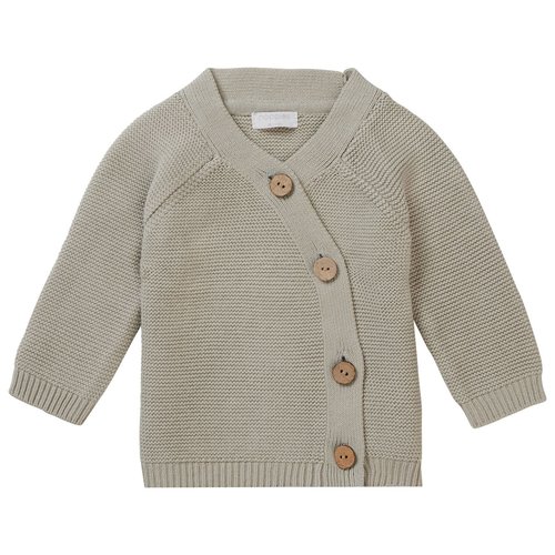 Noppies Unisex Cardigan Malabar - Willow Grey Noppies Unisex Cardigan Malabar - Willow Grey