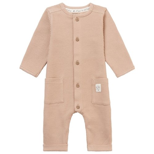 Noppies Unisex Playsuit Morrow - Nougat Noppies Unisex Playsuit Morrow - Nougat