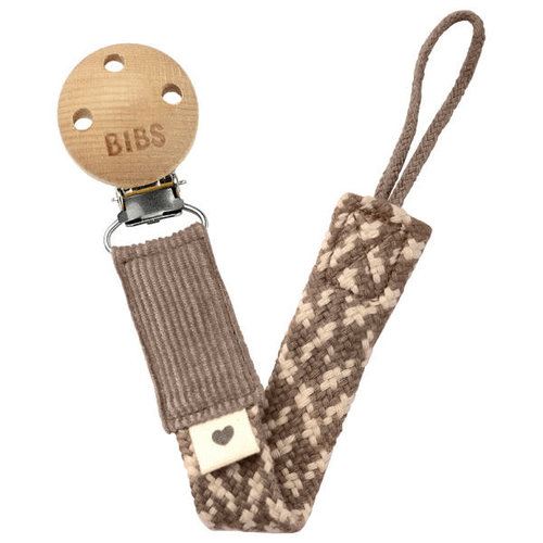 Bibs Bibs Speenketting Oak/Vanilla Bibs Bibs Speenketting Oak/Vanilla
