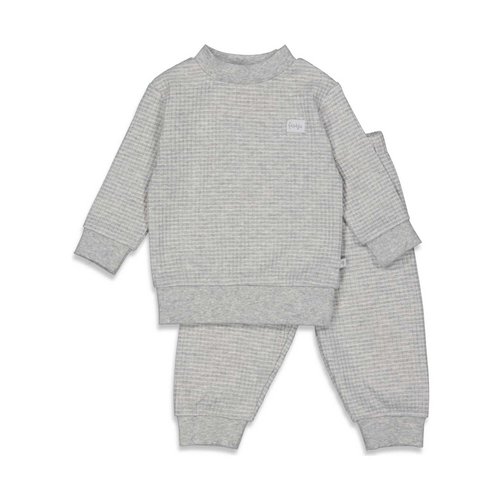 Feetje Pyjama Grijs Melange Feetje Pyjama Grijs Melange