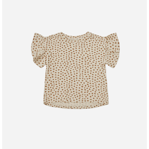Rylee+Cru Flutter Tee - Natural Spots Rylee+Cru Flutter Tee - Natural Spots