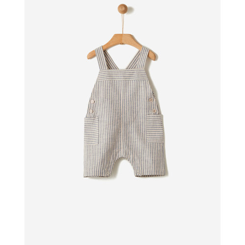 Yell-oh Dungaree Striped Linen Yell-oh Dungaree Striped Linen