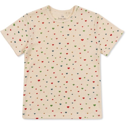 Konges Sløjd Minnie Tee - Multi Hearts Konges Sløjd Minnie Tee - Multi Hearts