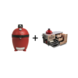 Kamado Joe classic 2 stand alone + KamadoSpace Infinity Island Fir Platinum Kamado Joe classic 2 stand alone + KamadoSpace Infinity Island Fir Platinum