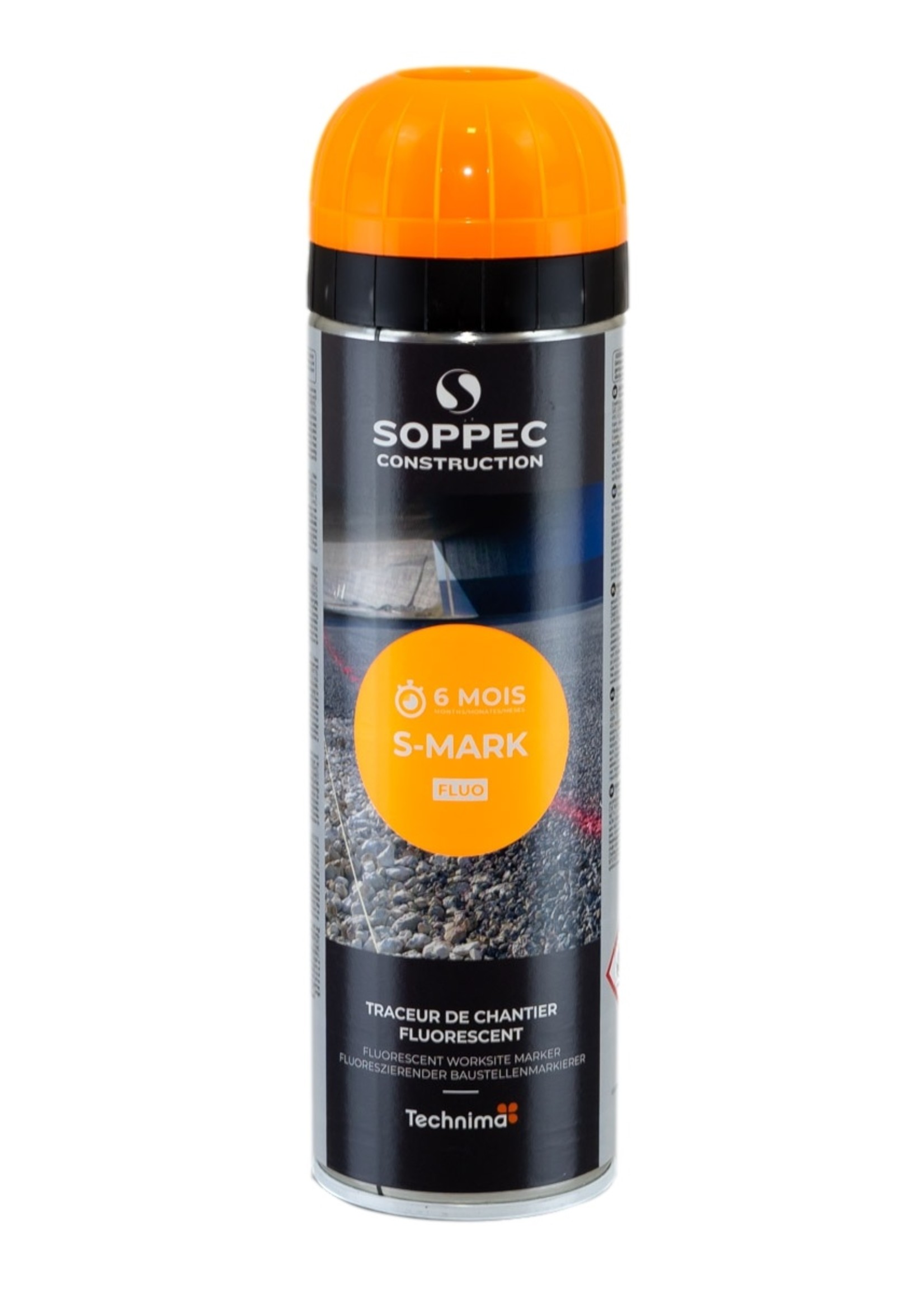 SOPPEC | Markierungsfarbe 500ml Erhältlich in Orange, Rot und Grün