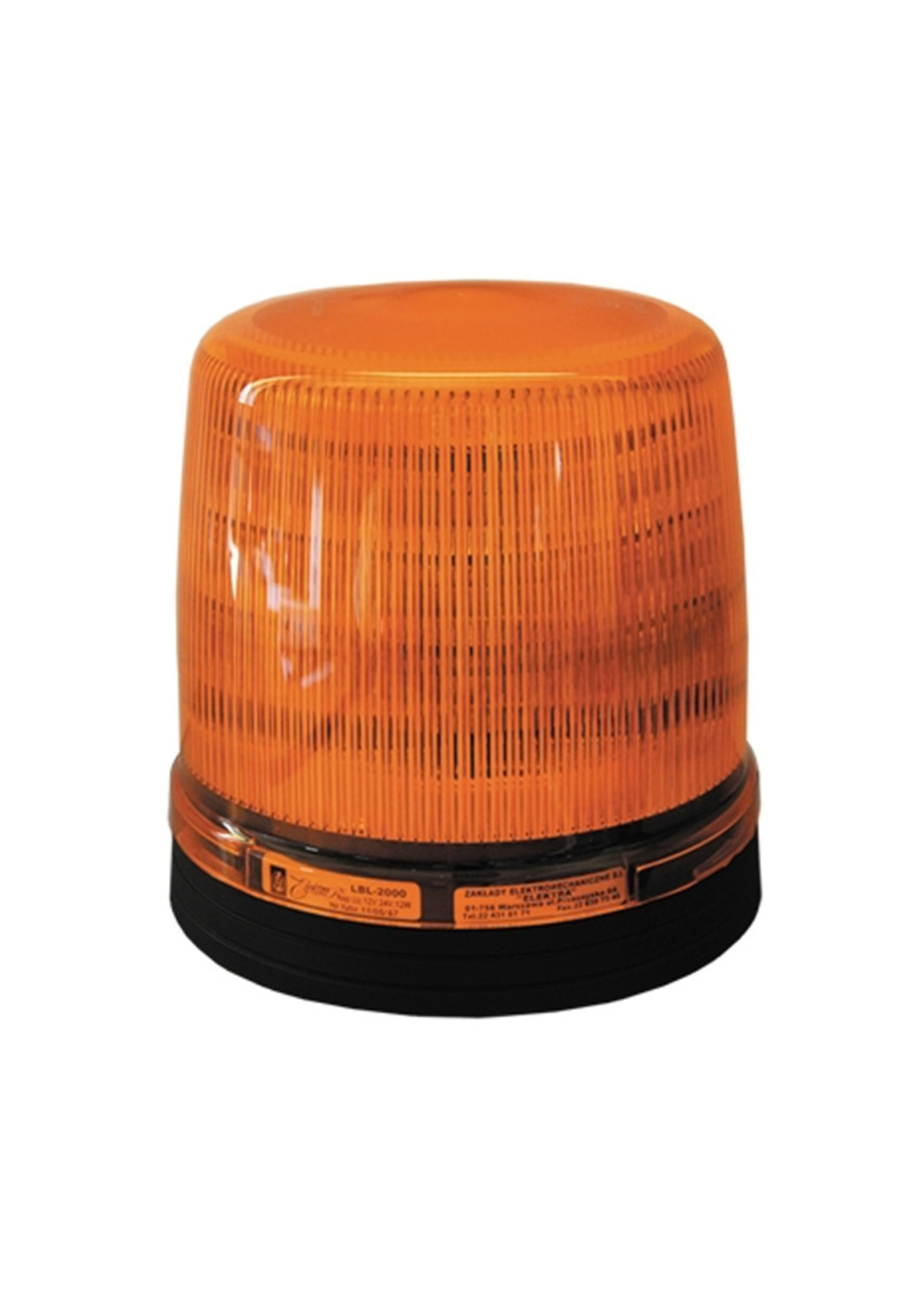 RI-TRAFFIC Led Blitzleuchte Magnetbefestigung Orange | Rundumblitzleuchte LED 12V / 24V