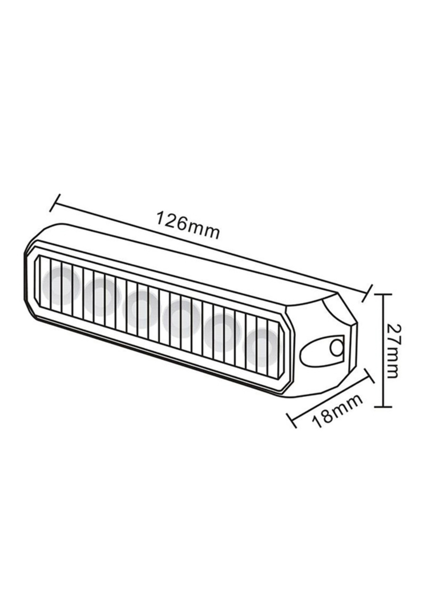 LED-Blitzlichter für Auto-Notgrill-Warnlampe 80  LED-Windschutzscheibenleiste Verkehrsberater-Taschenlampe 12v 24v  Autozubehör