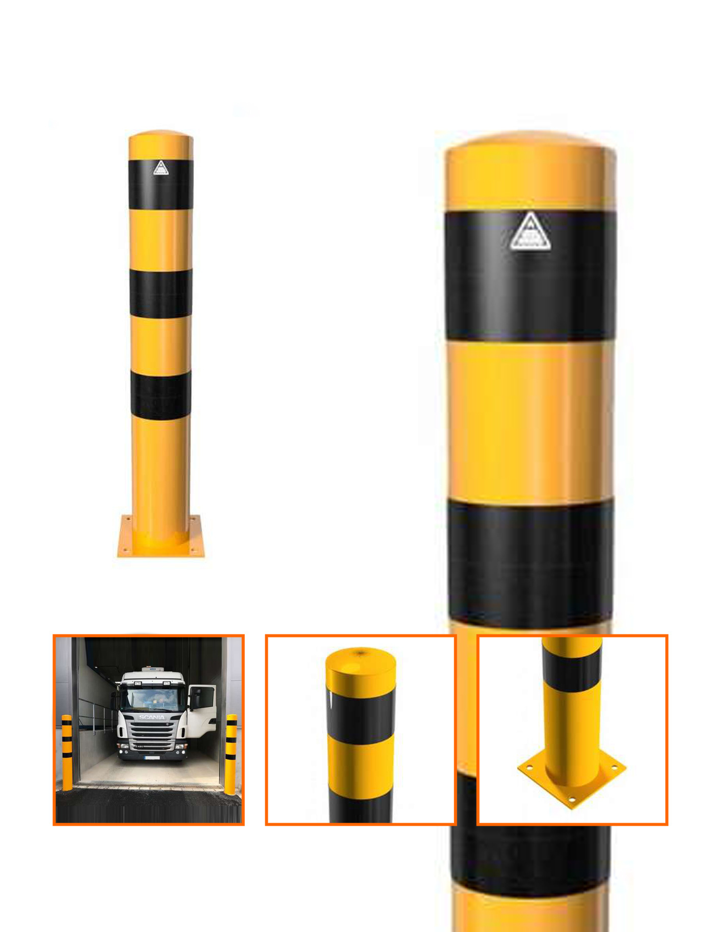 Absperrkette PP Gelb/schwarz 9mm L.3m M.2 Universalhaken Kaufen | STEIN HGS