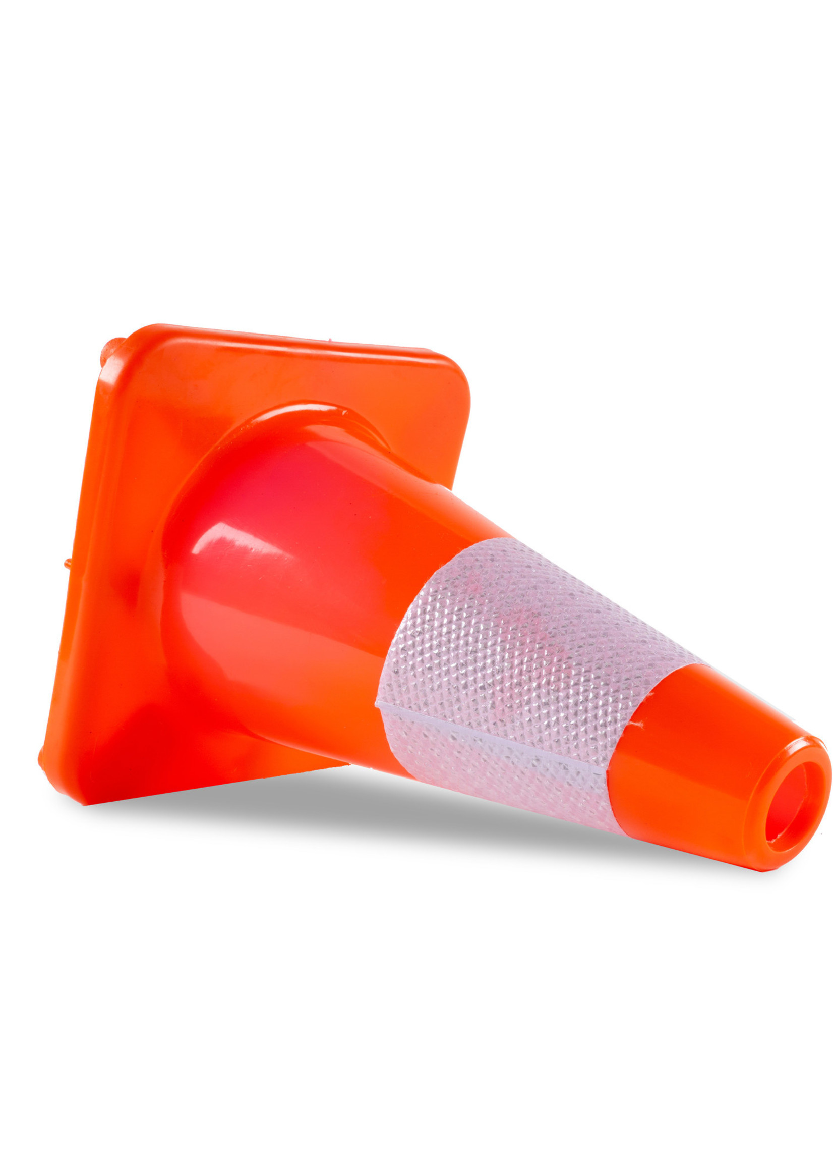 RI-TRAFFIC Leitkegel aus PVC, Höhe 300 mm, reflektierend RA2
