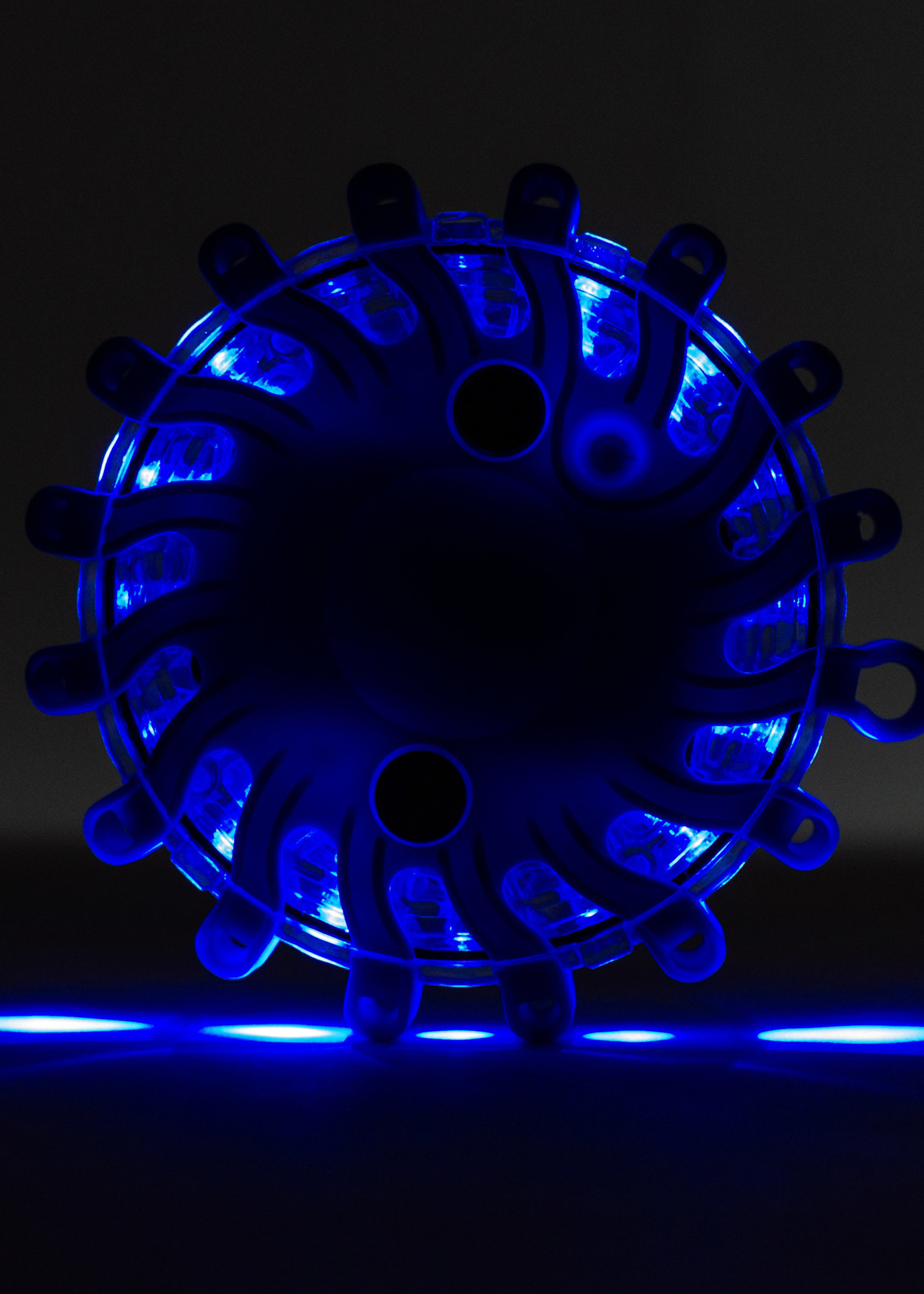 Mactronic® 3F-Flare LED Blitz-Blinkleuchte, Lichtfarbe: Blau