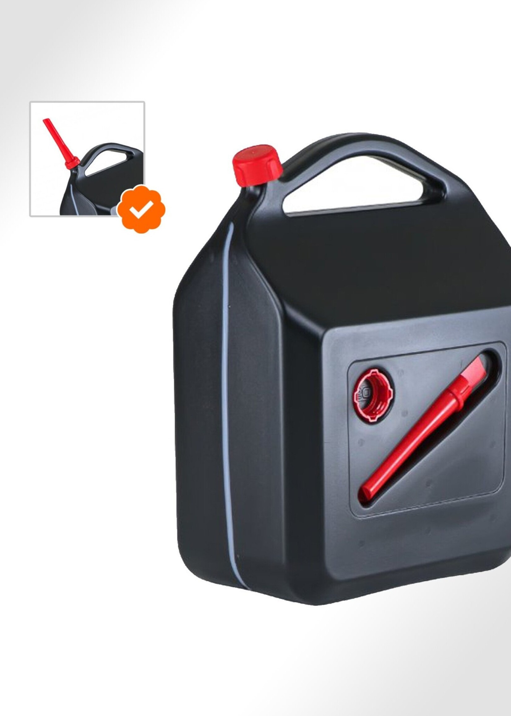 RI-TRAFFIC Kanister Jerrycan 10L für Diesel und Benzin (offiziell UV-geprüft) | JERRYCAN