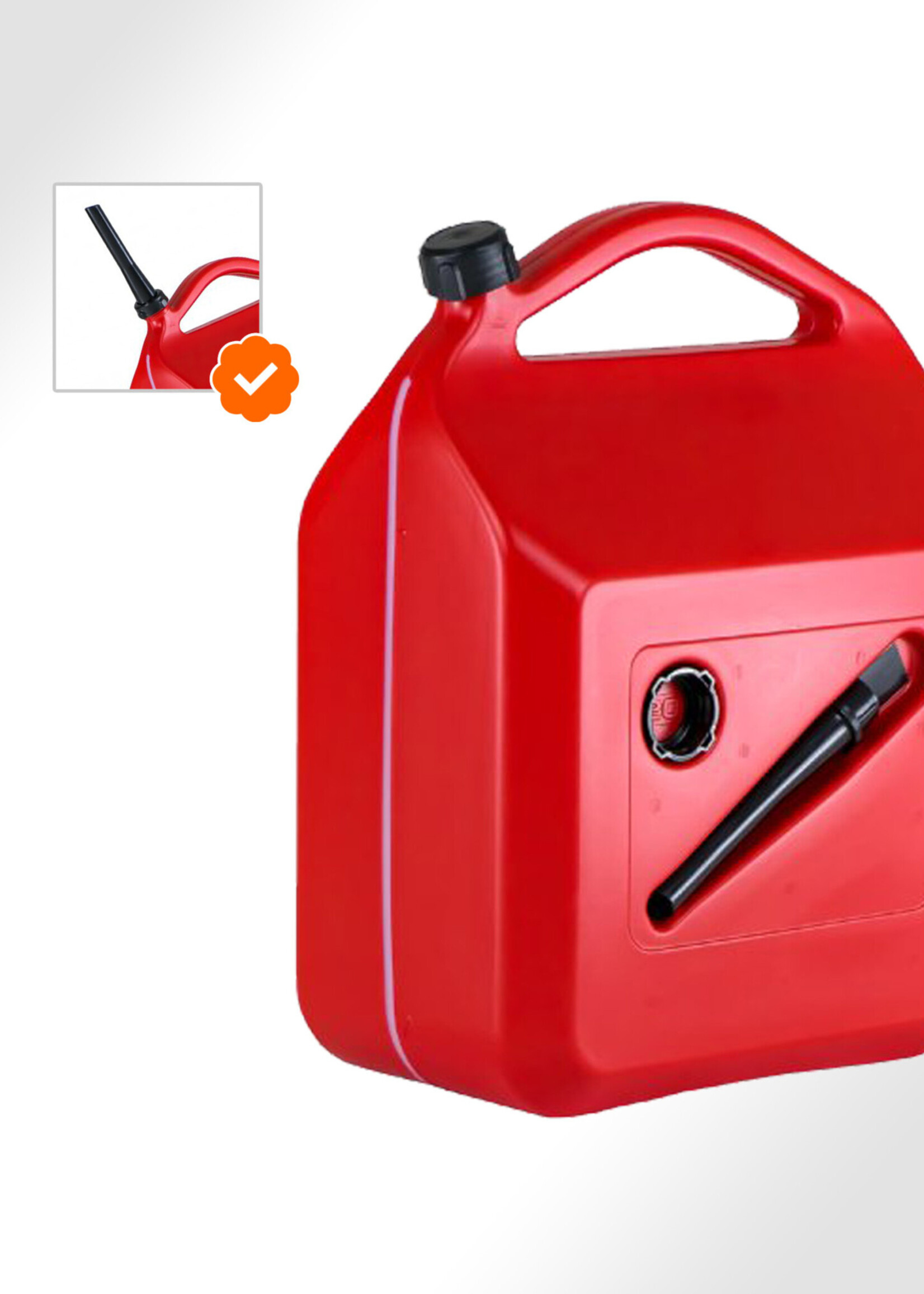 RI-TRAFFIC Kanister Jerrycan 10L für Diesel und Benzin (offiziell UV-geprüft) | JERRYCAN