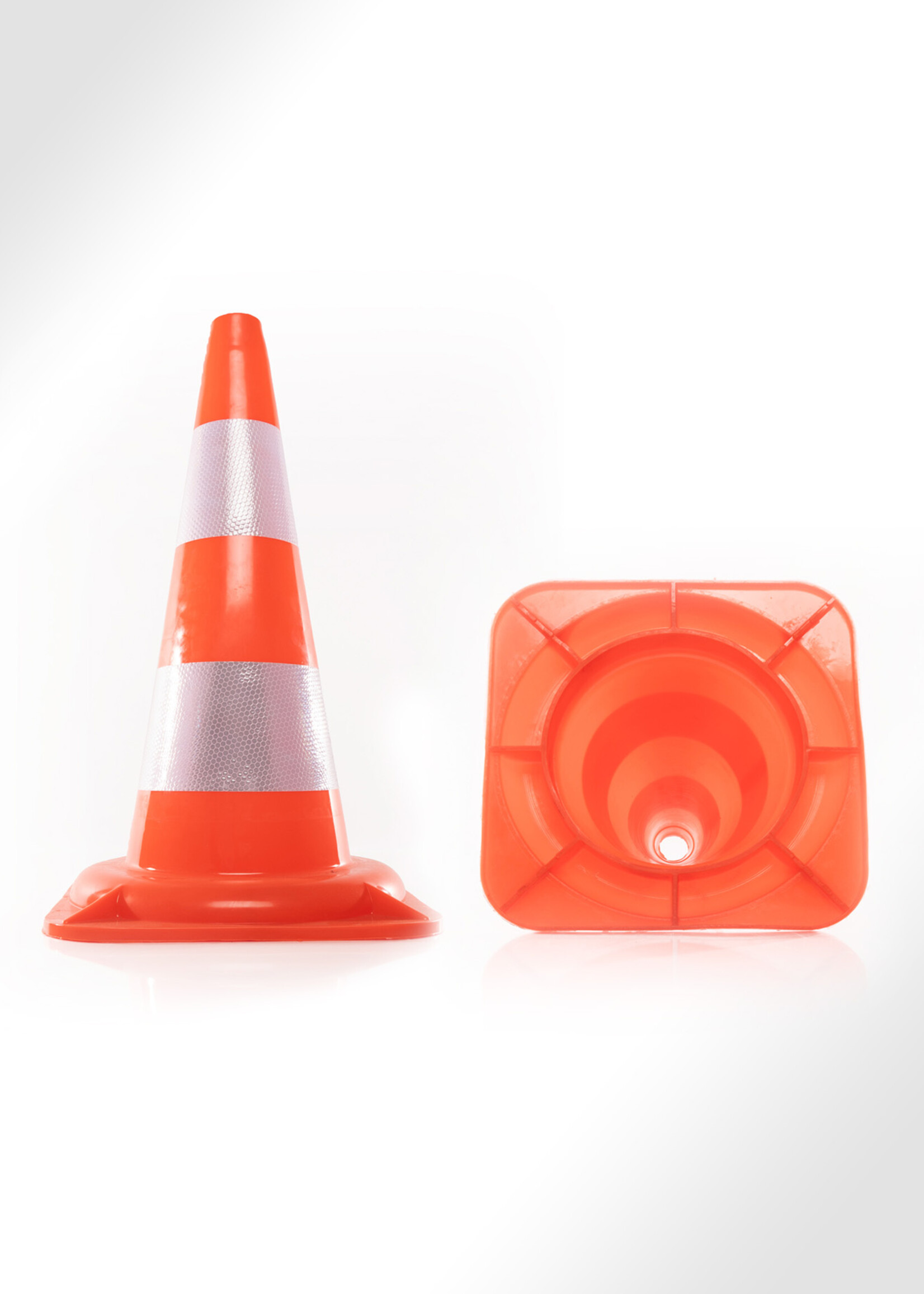 RI-TRAFFIC Verkehrskegel 50 cm ORANGE | Pylon Günstig Preis