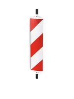 RI-TRAFFIC Sicherheitsbake, Schraffiert Folie Typ RA1/A,