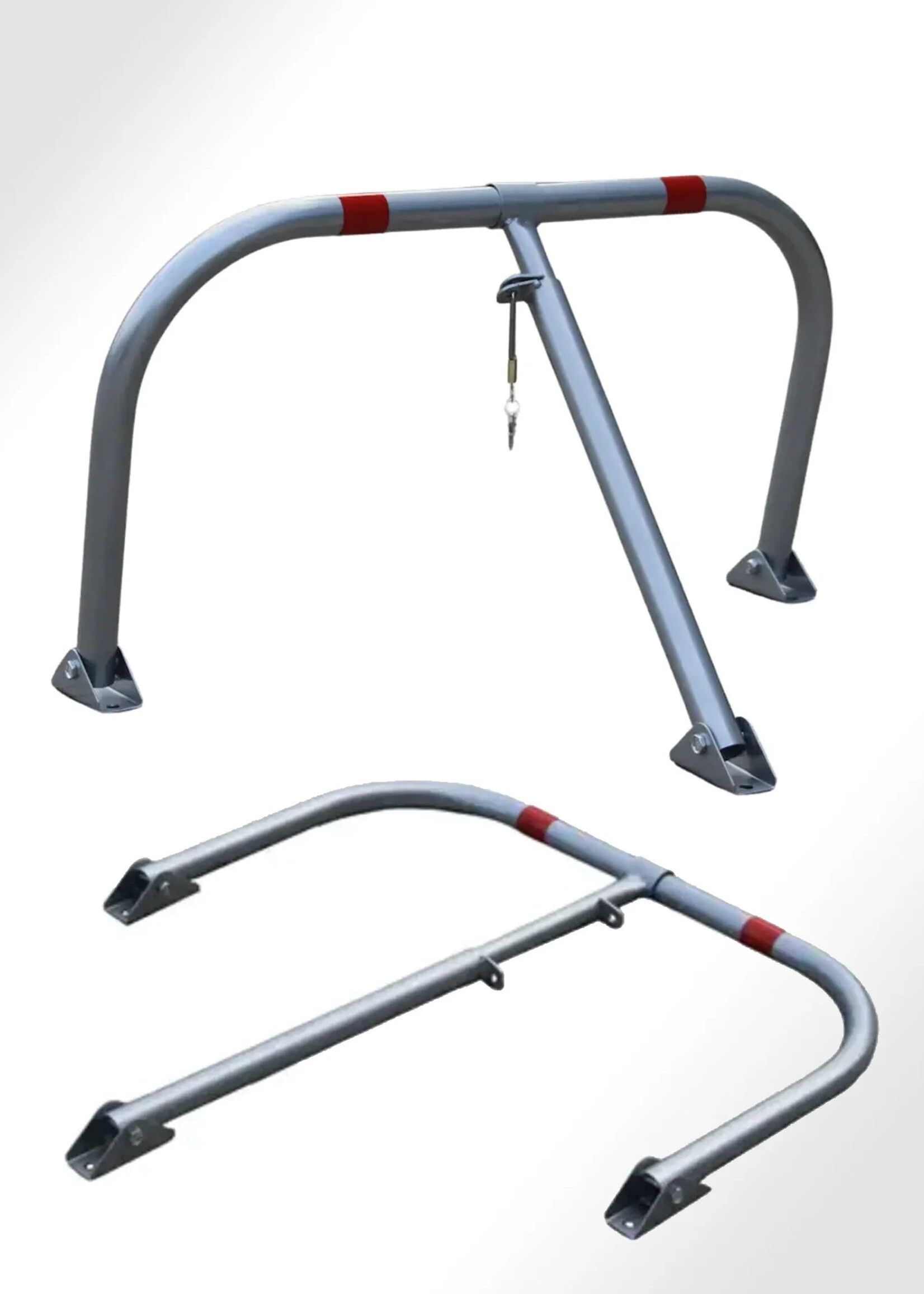 RI-TRAFFIC Günstiger Parkbügel mit Vorhängeschloss