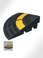RI-TRAFFIC Kurvenelement für Gummi Bordsteinrampe 10 cm (Auffahrrampe)